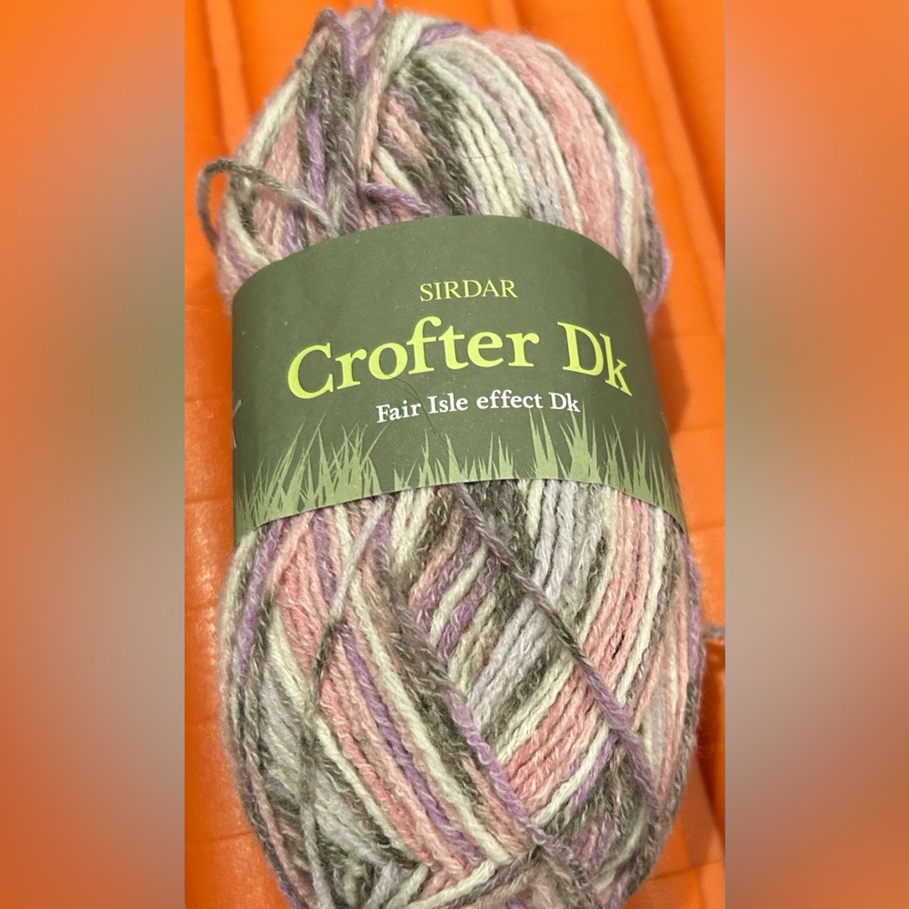 Sirdar fair isle effect dk‎ nwt